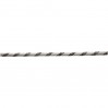 Веревка IRIDIUM 10.5 mm черно-белая 60м