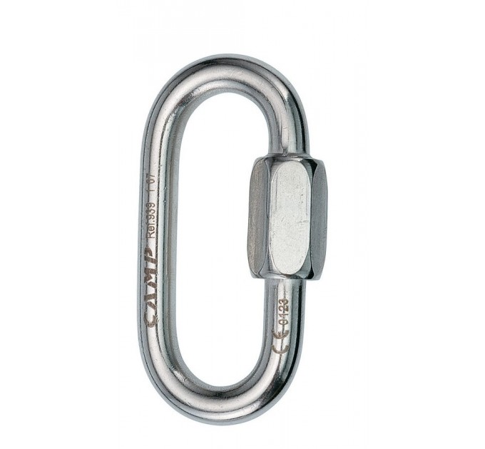 Карабин-рапид Oval 8 mm Stainless Steel Quick Link